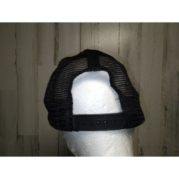 Coal Headwear Cap Hat Black Front Patch Logo Flat Brim Adjustable - Picture 4 of 6